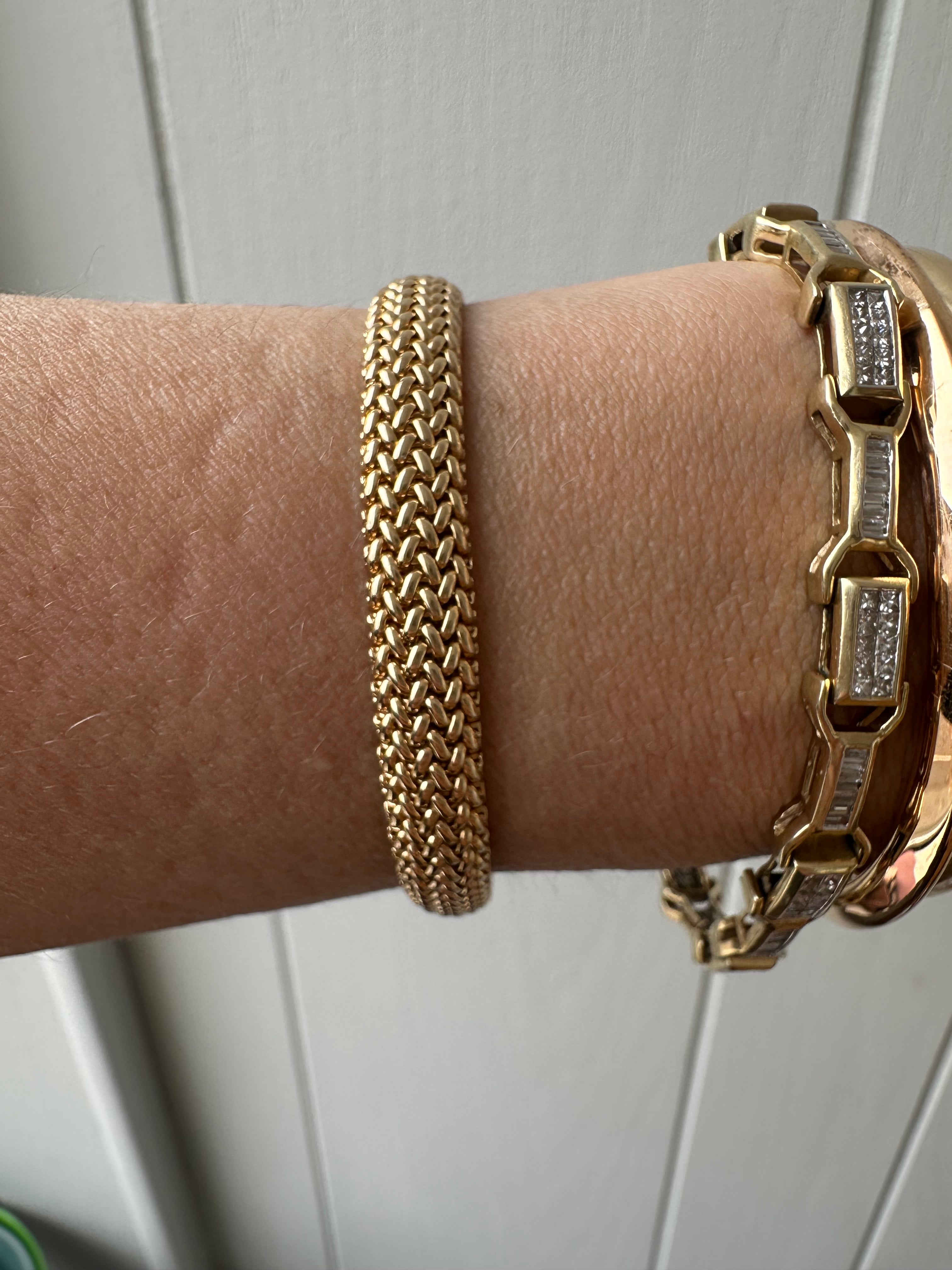 woven style bracelet