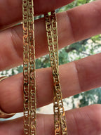 24" flat mini anchor link chain