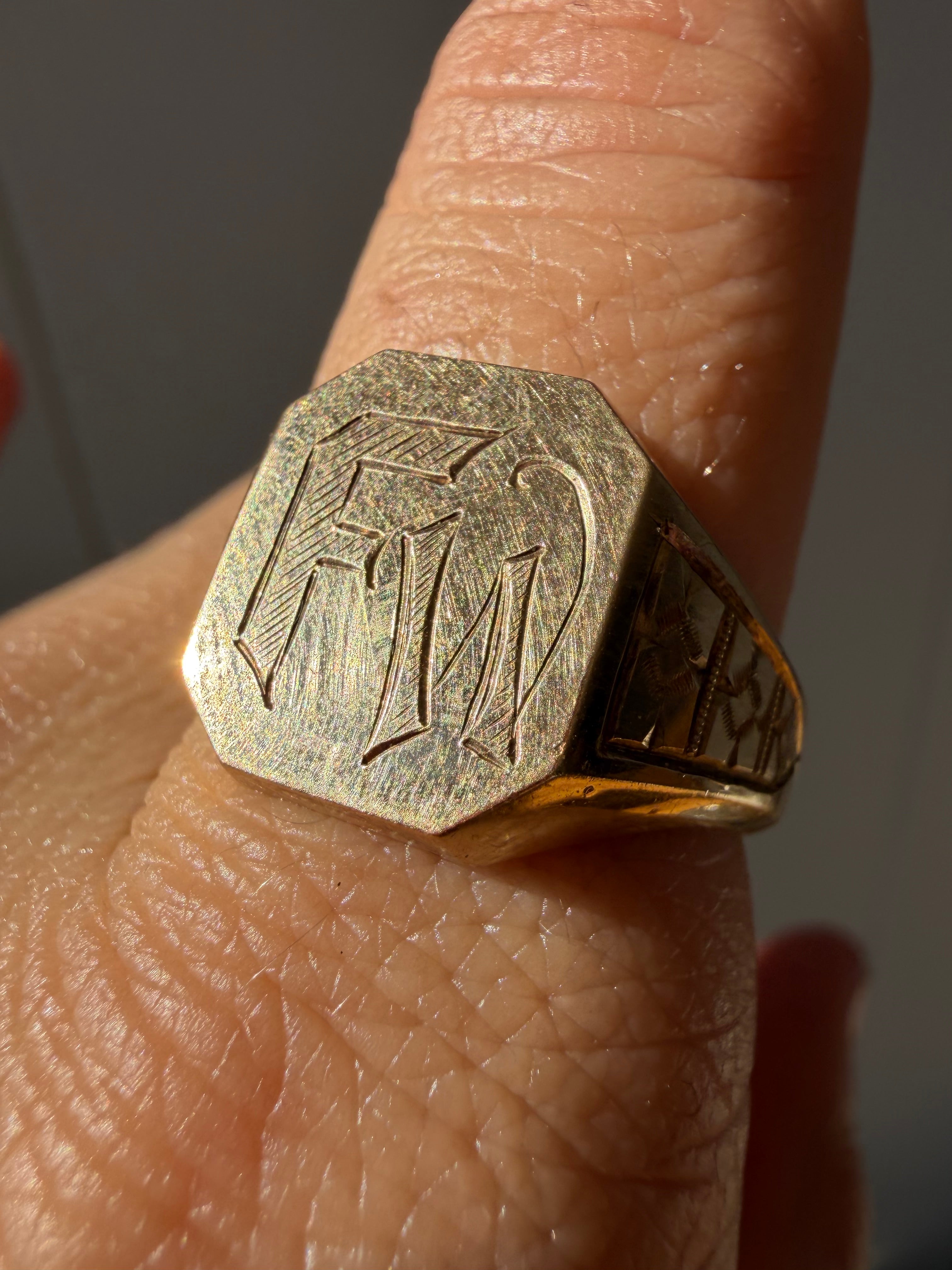 FW signet ring