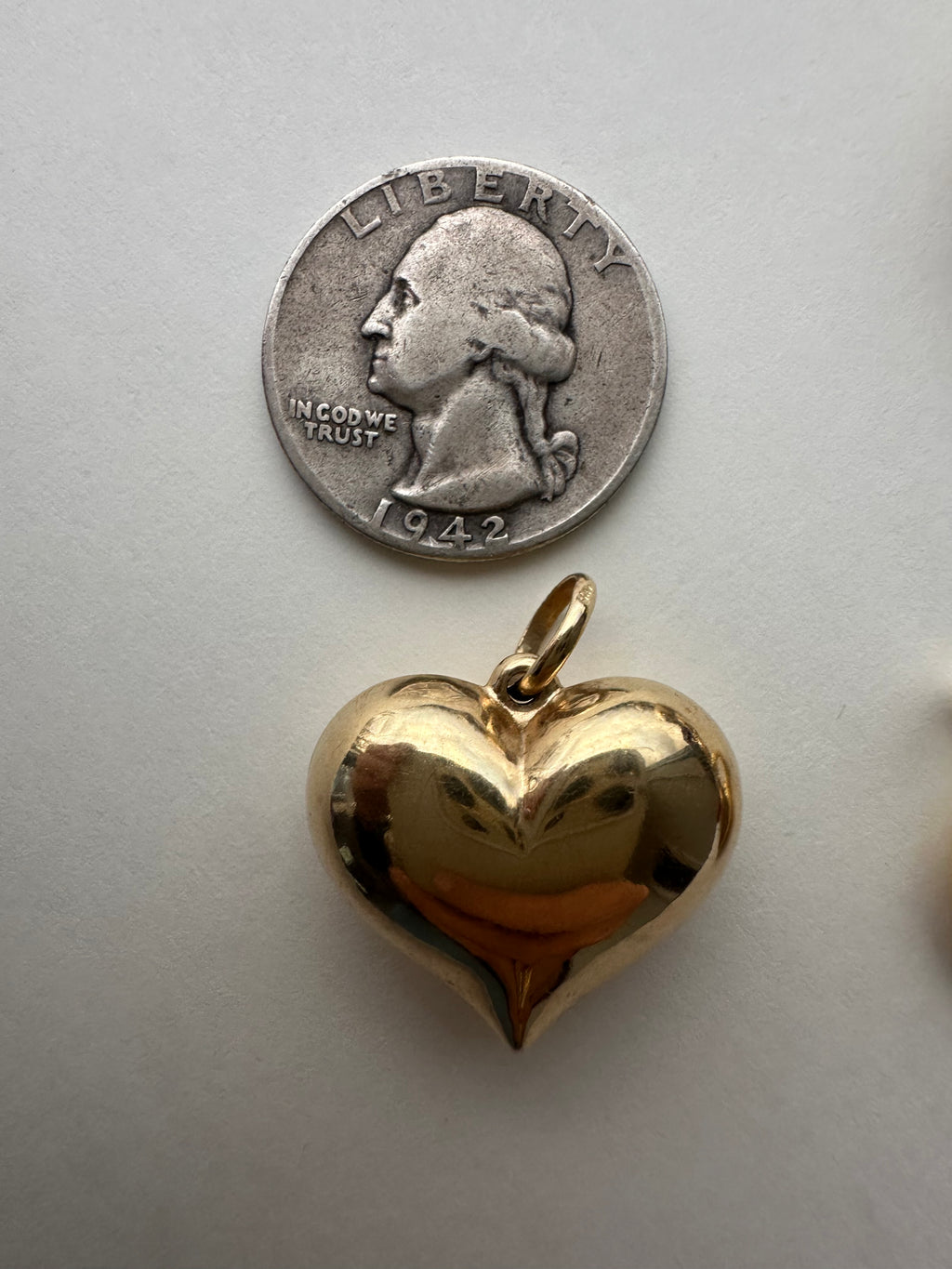 large puffed heart