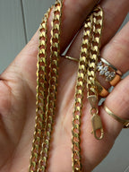 solid 20" curb chain