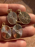 one-of-a-kind starburst pendants