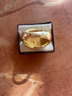 21mm coin ring with a $2.50 Indian Head gold coin