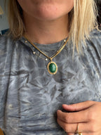 fabulous jade and gold pendant