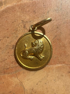 vintage medallion charms