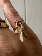 Norman Tuefel Hummingbird motion ring