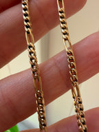 figaro franco link bracelet