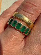 18k comfort fit cigar band