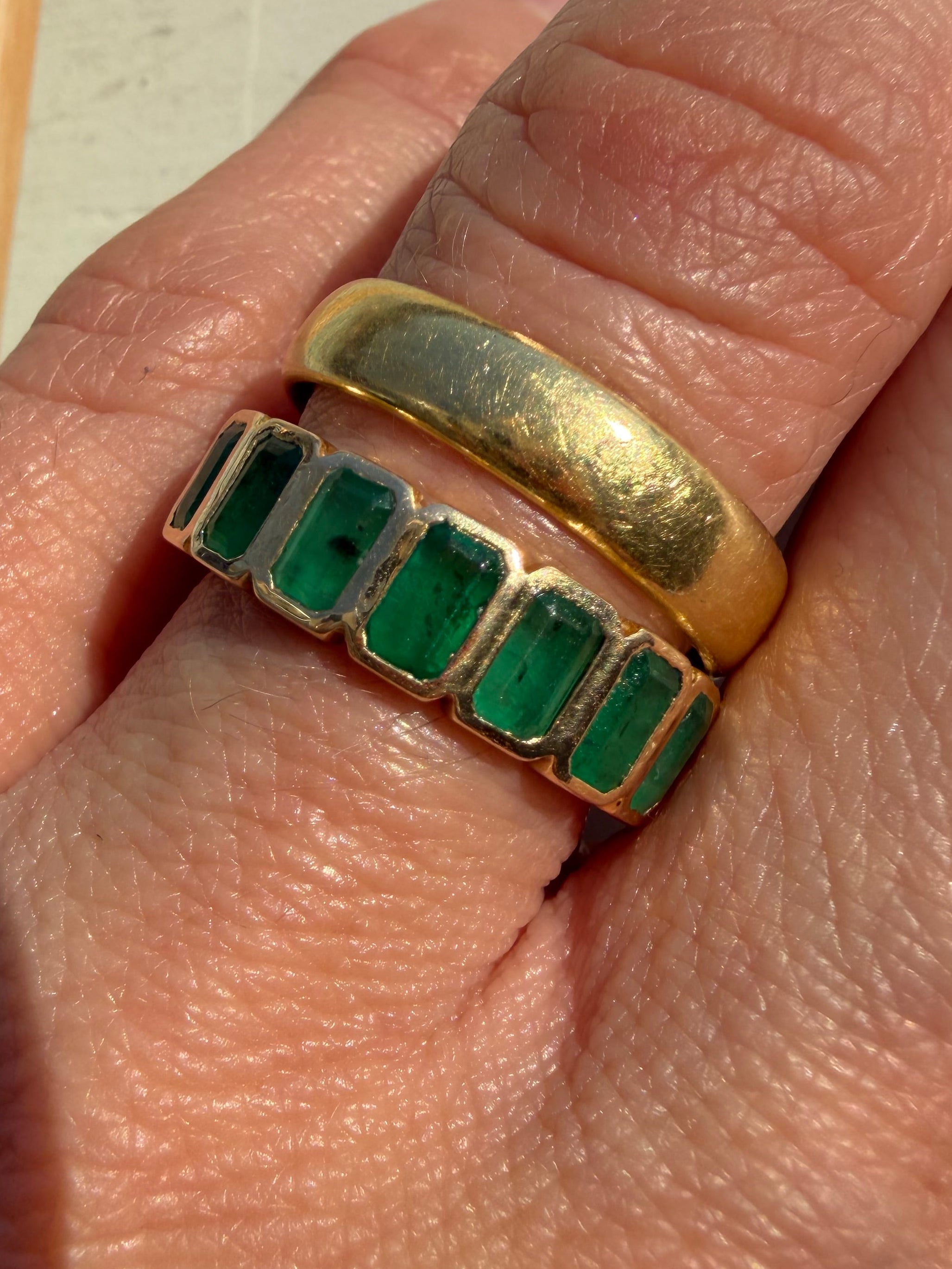 18k comfort fit cigar band