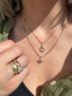 juicy bezel set gems