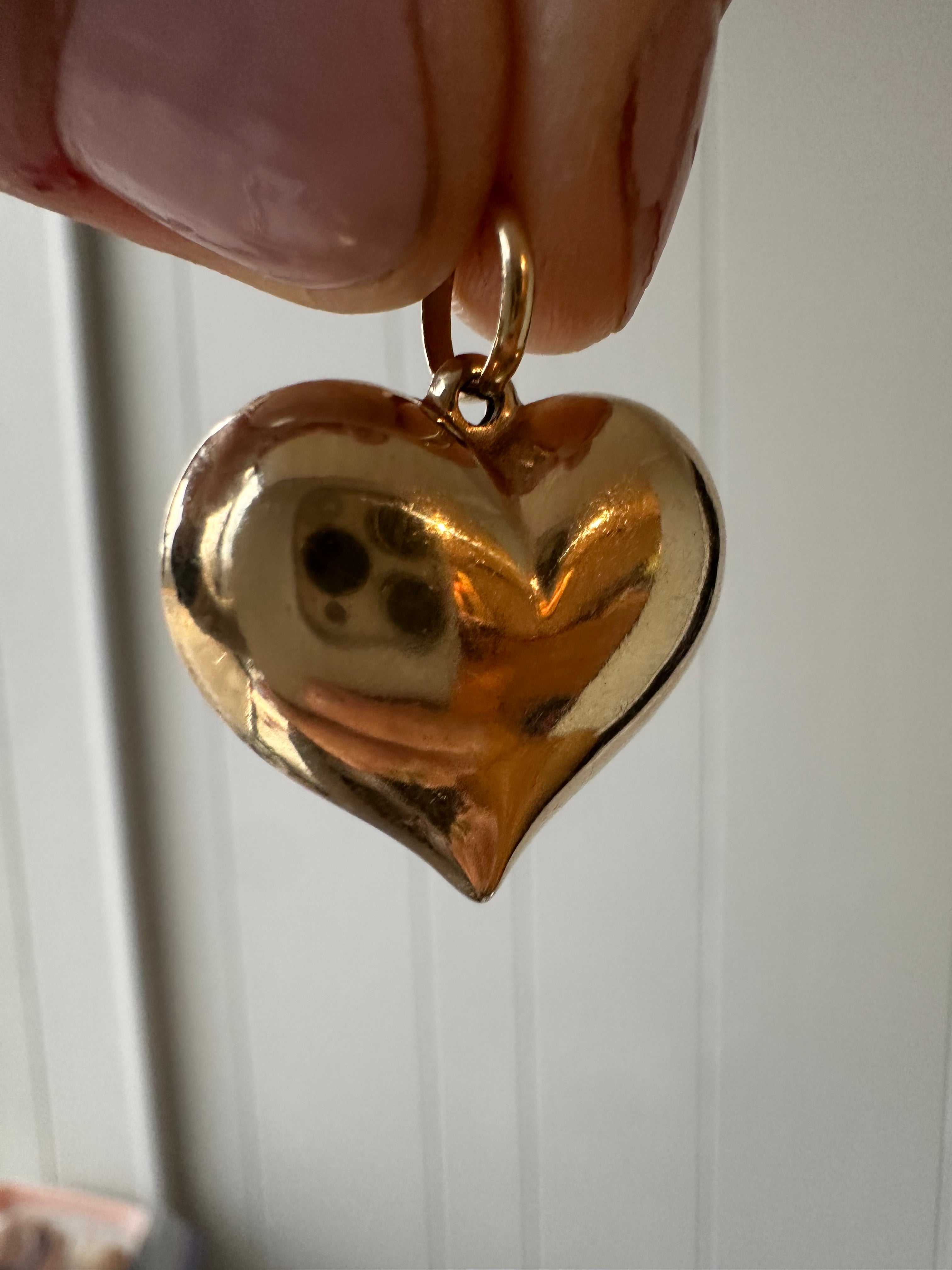large puffed heart