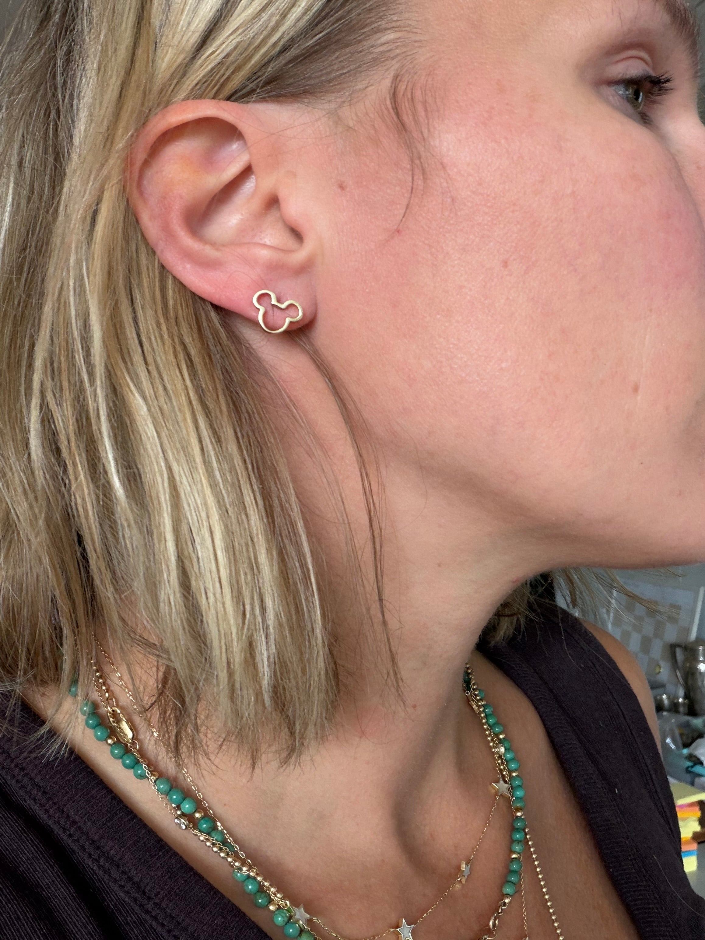 Mickey Mouse studs