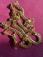 24.25" solid puffy curb chain