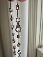 The Emerald Karat custom Floating Light Diamond Tennis Necklace PREORDER DOWNPAYMENT