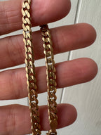 8" curb bracelet