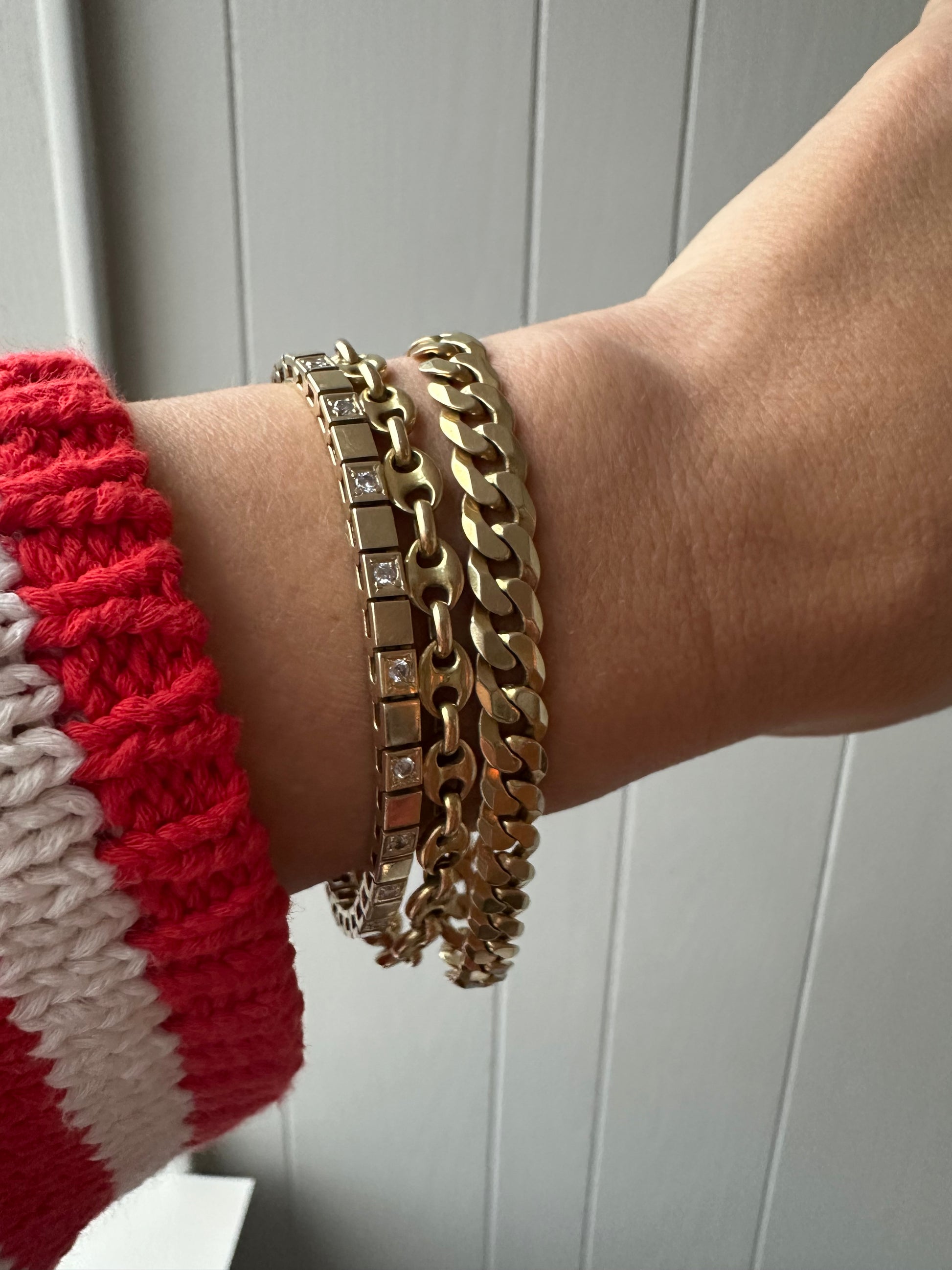 vintage Aurafin curb bracelet