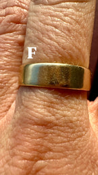 a collection of gold bands