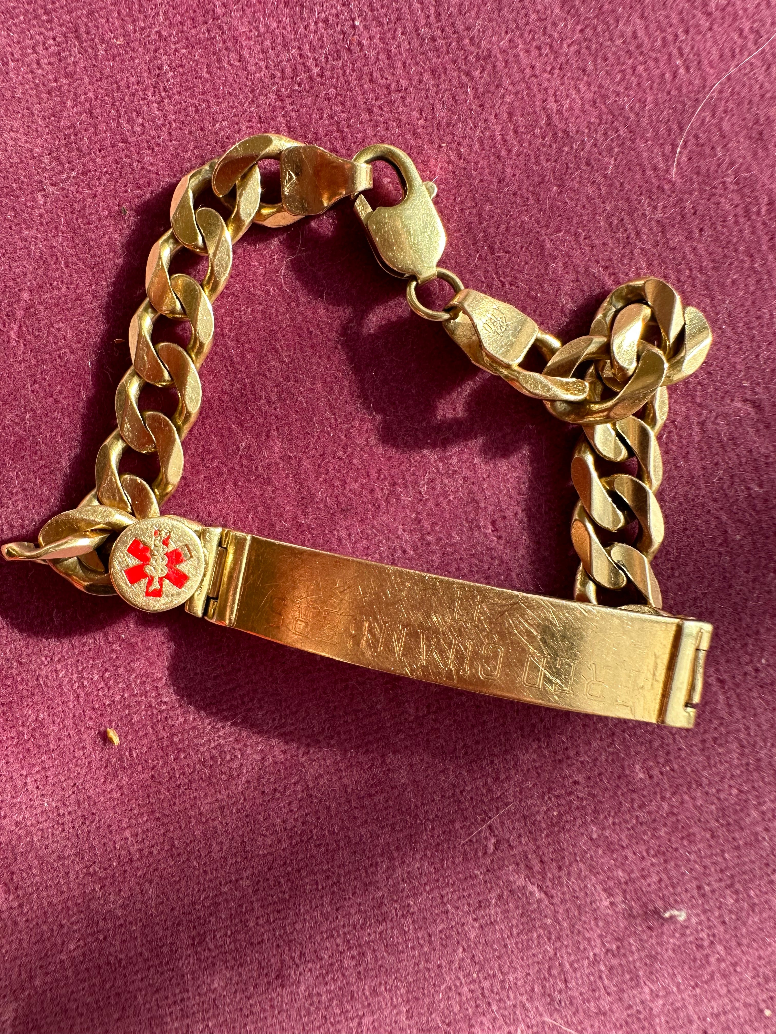medical ID bracelet