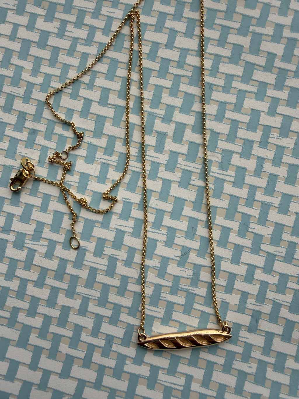 baguette necklace