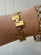 square tab bracelet