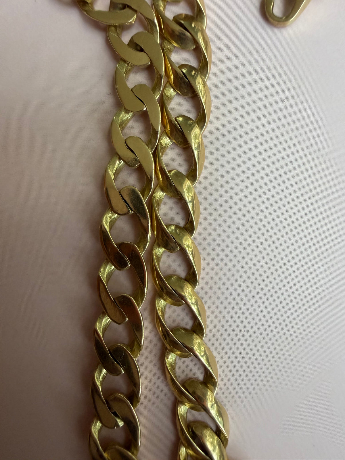 21.5" longer oval link curb chain