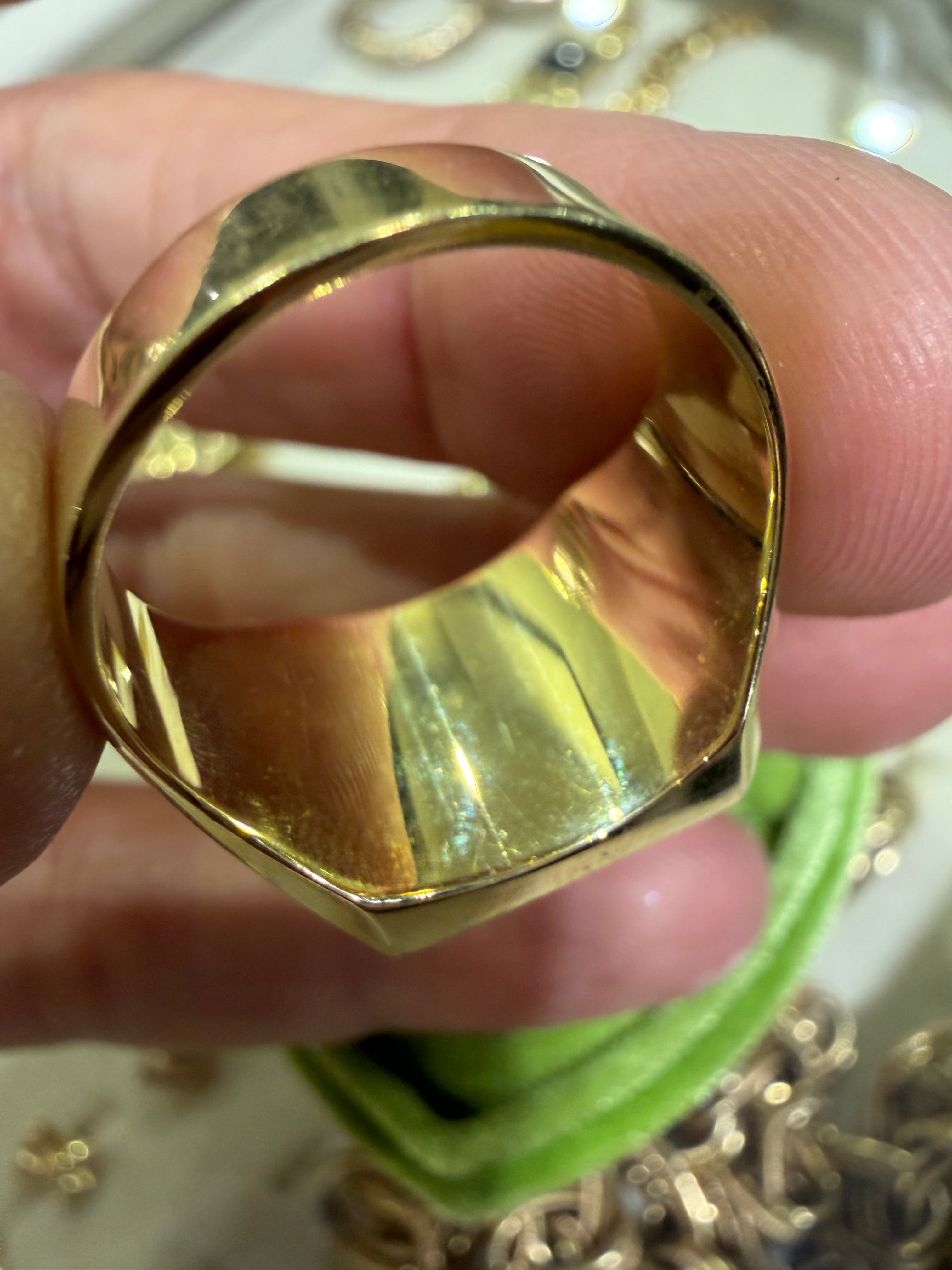 chunky SM or WS signet