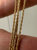 24” rope chain