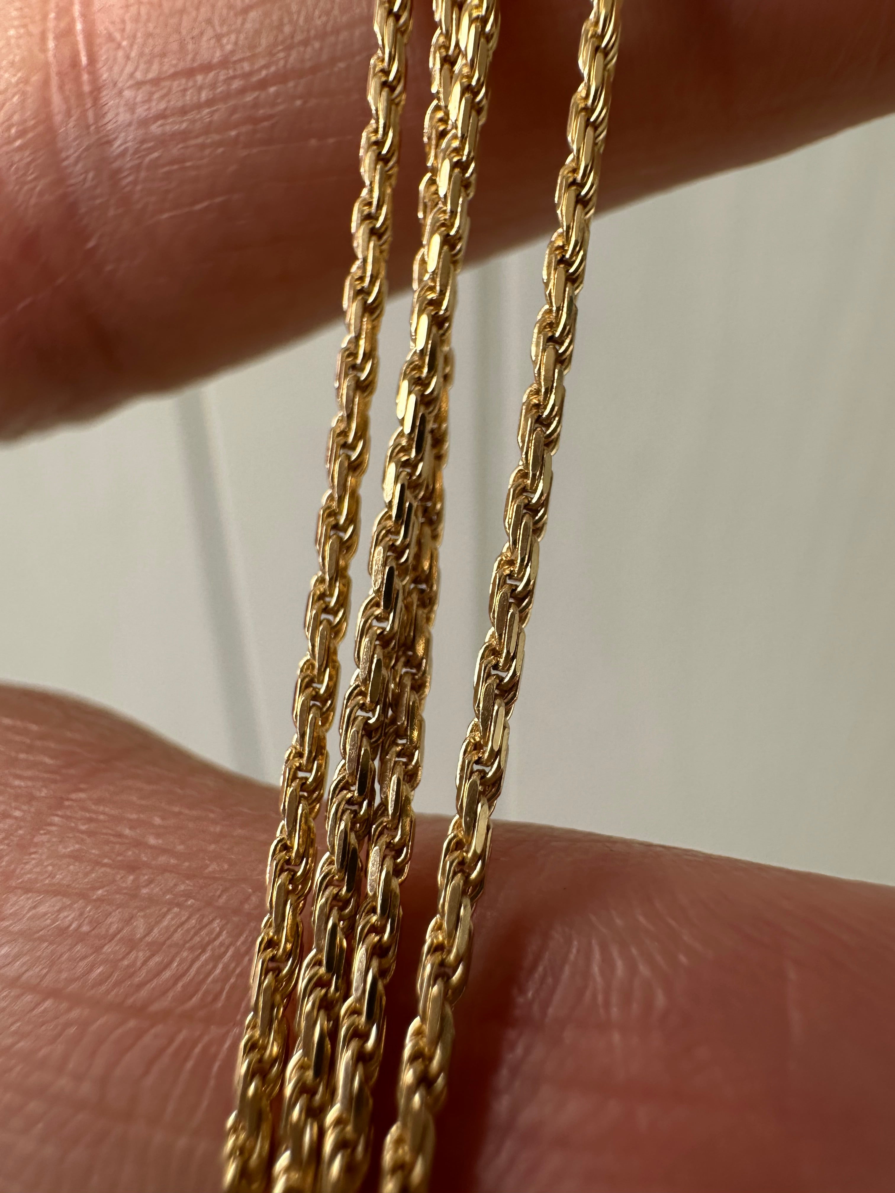 24” rope chain