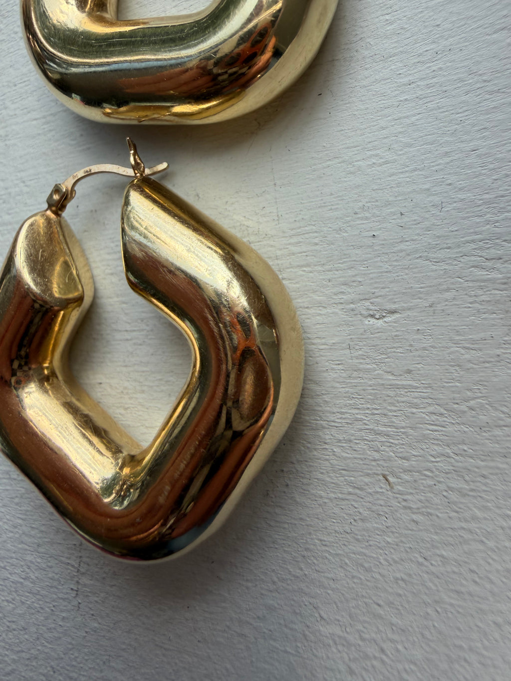 chubby oversized tube hoops
