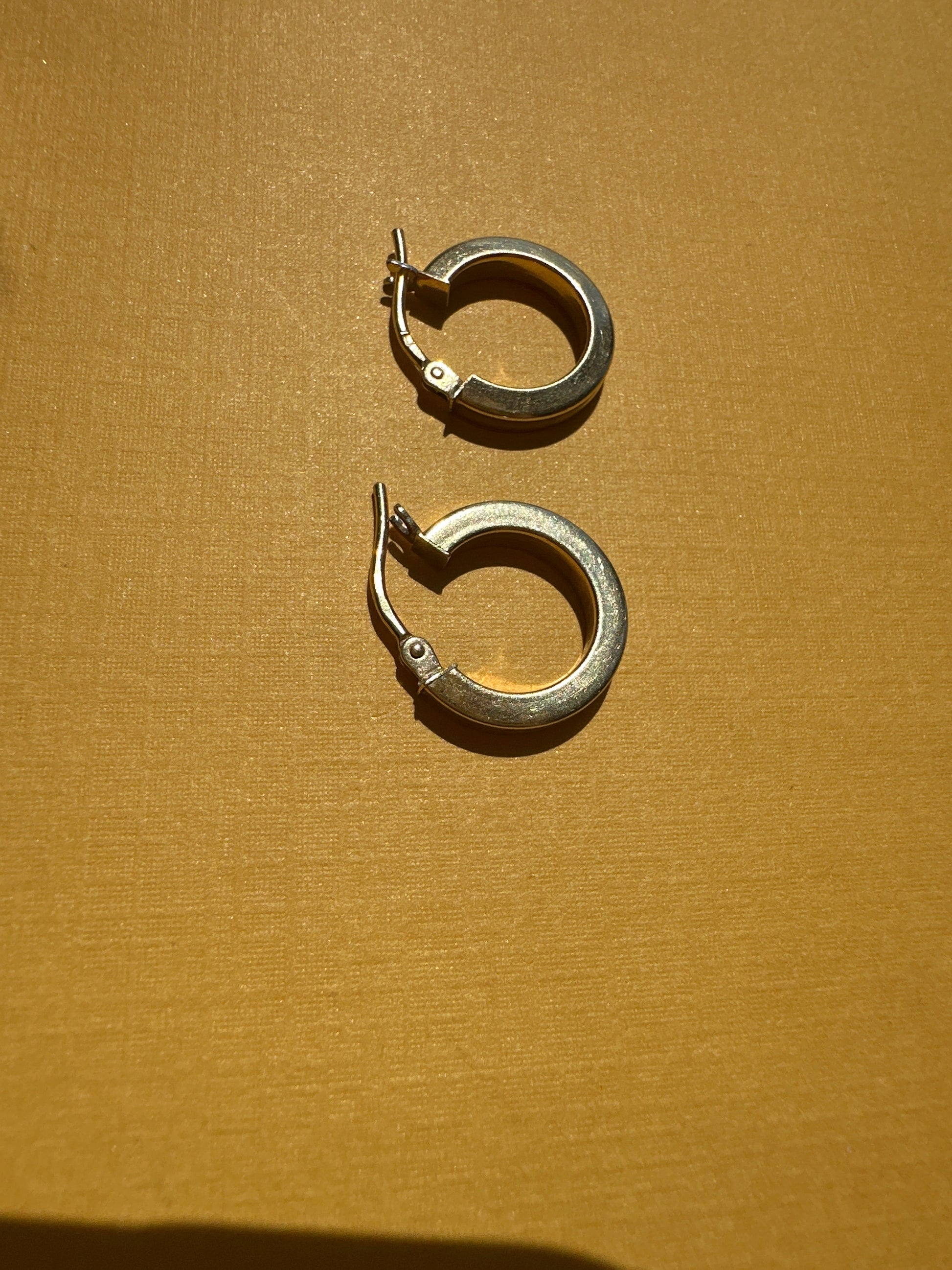 everyday squared edge hoop