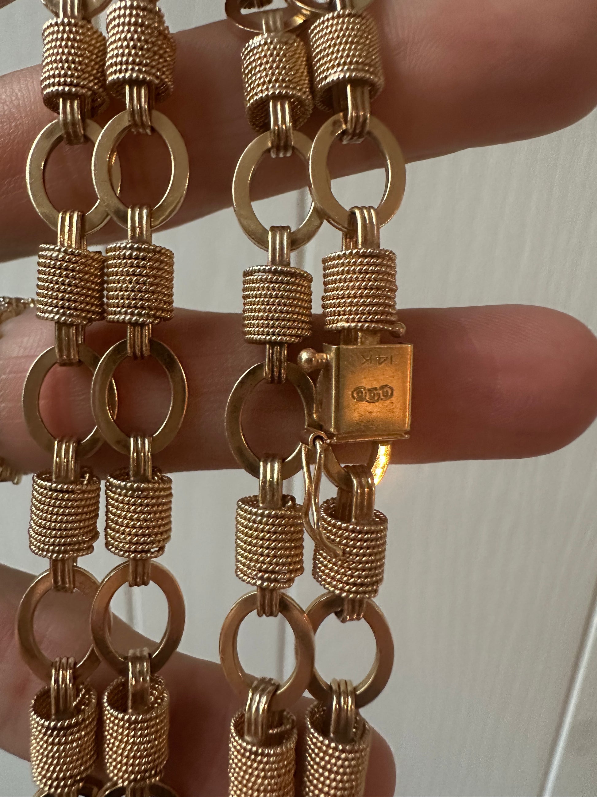 gorgeous fancy link chain