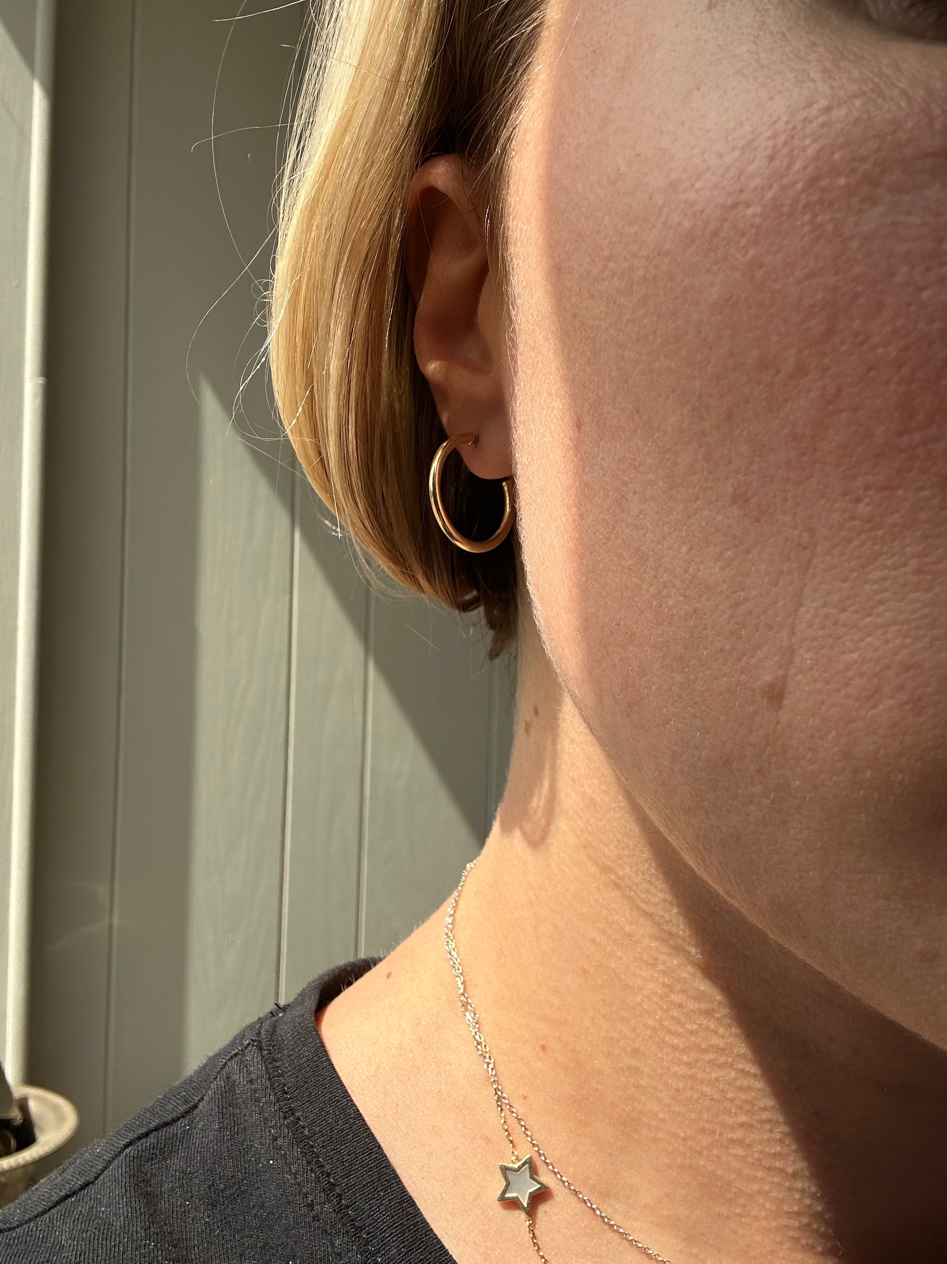 classic thin 3/4" hoop
