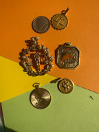 vintage zodiac charms