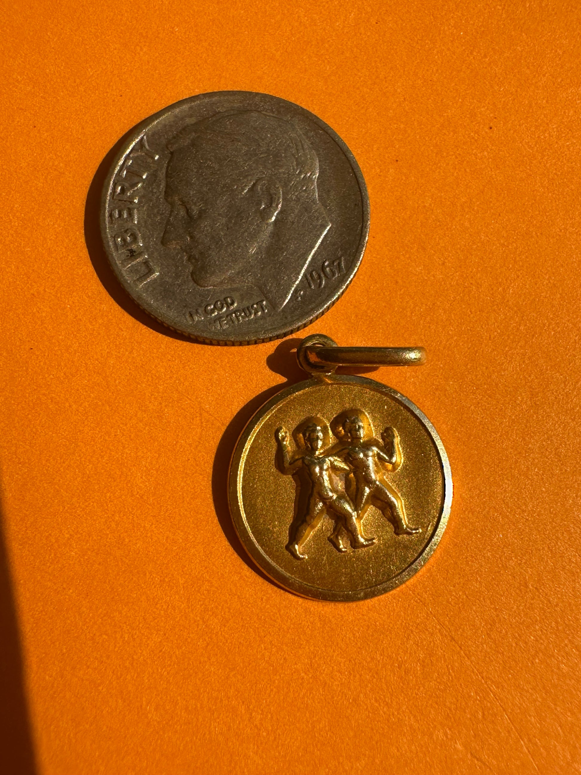 vintage zodiac charms