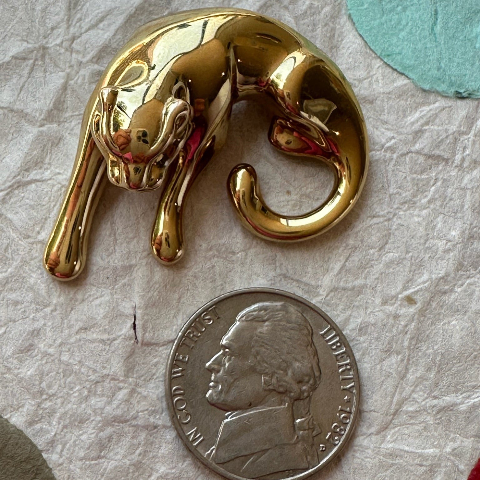 Large Puffy Cat Charm