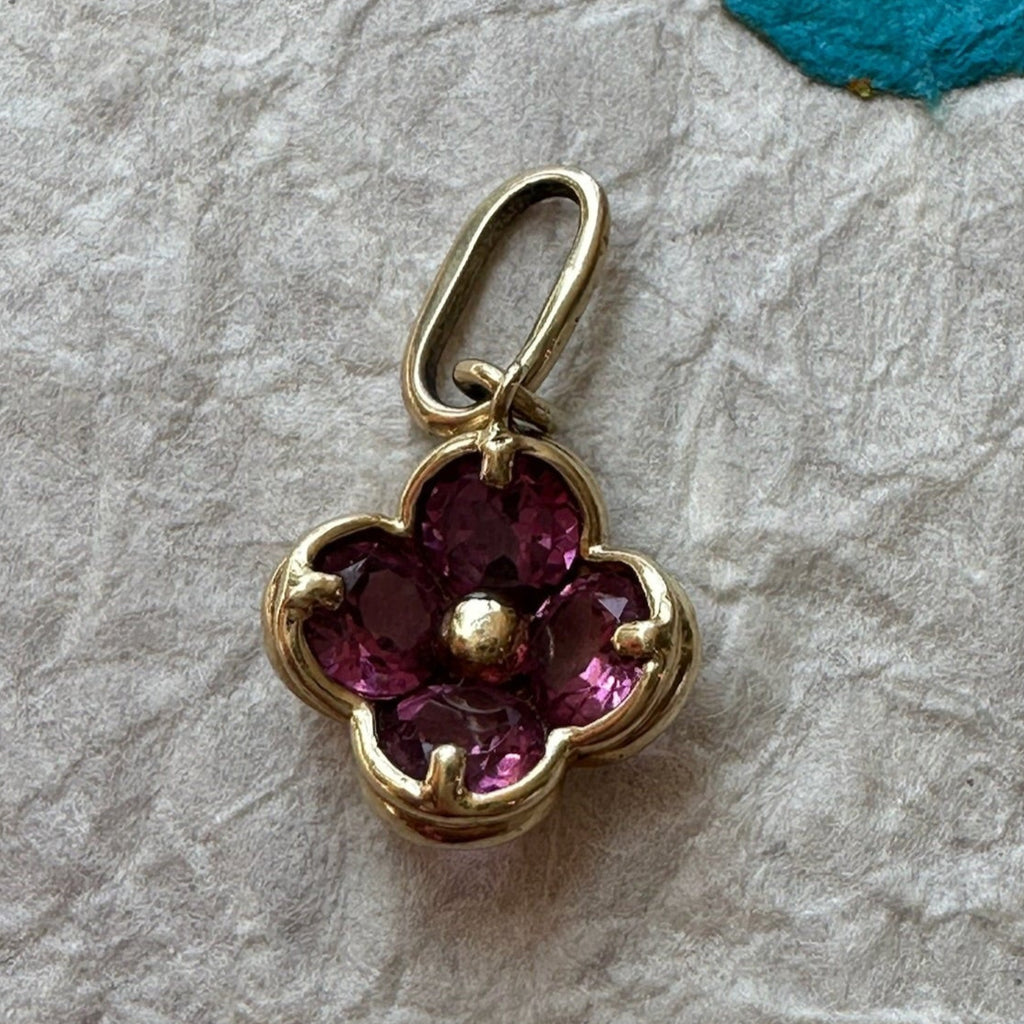 Delicate Pink Topaz Flower