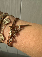 antique 9c rosy hayseed watch chain