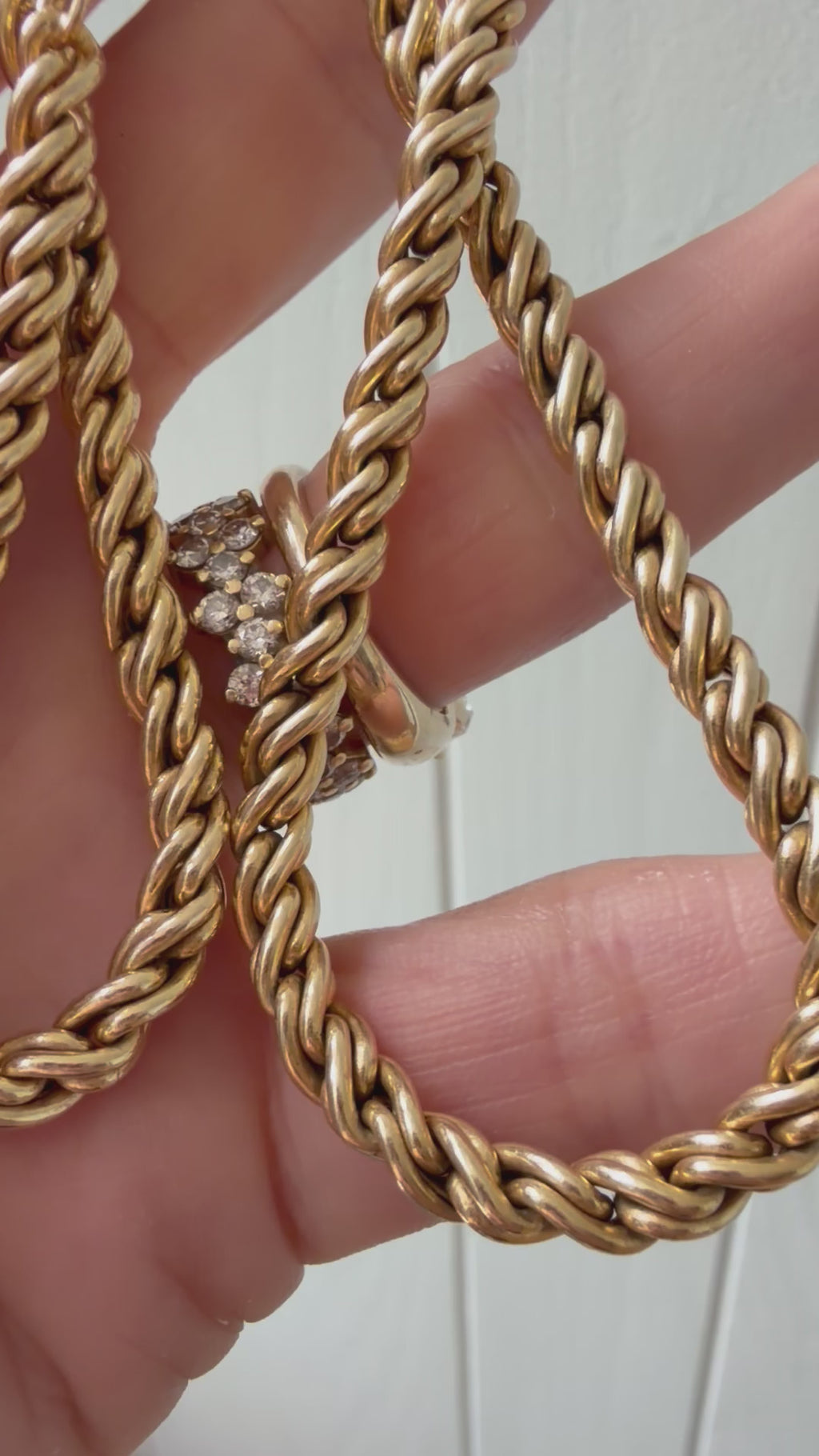incredible 20.75" rope chain
