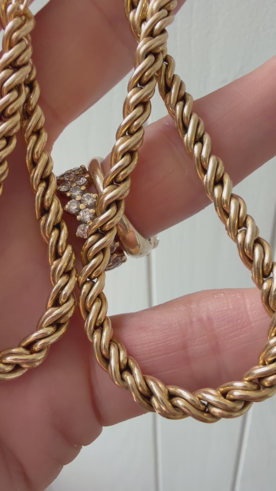 incredible 20.75" rope chain