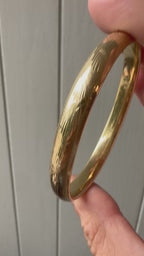 hidden hinge vintage bangle