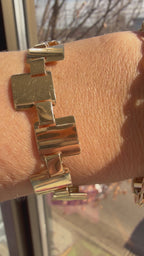 square tab bracelet