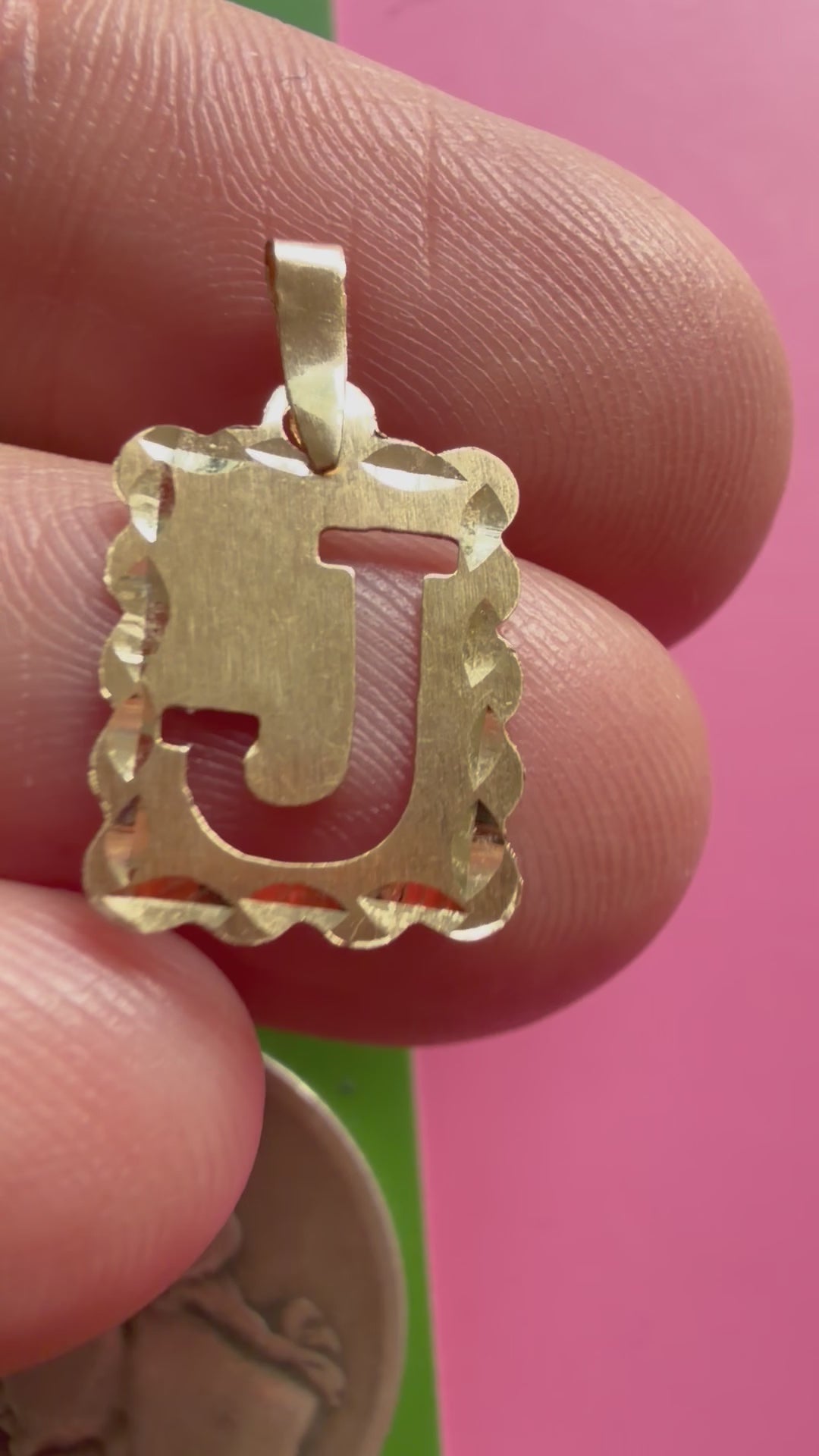 letter J postage stamp