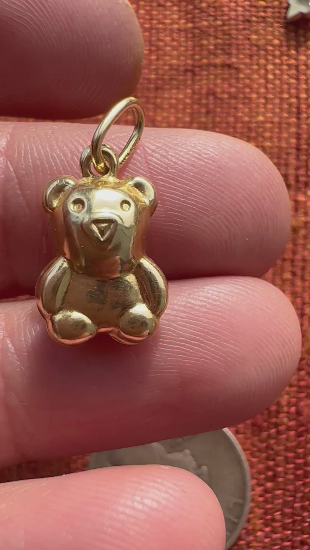 plethora of vintage gold charms