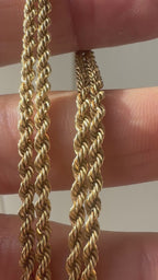 25” rope chain