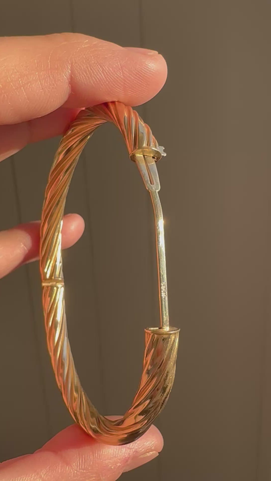 vintage twist bangle