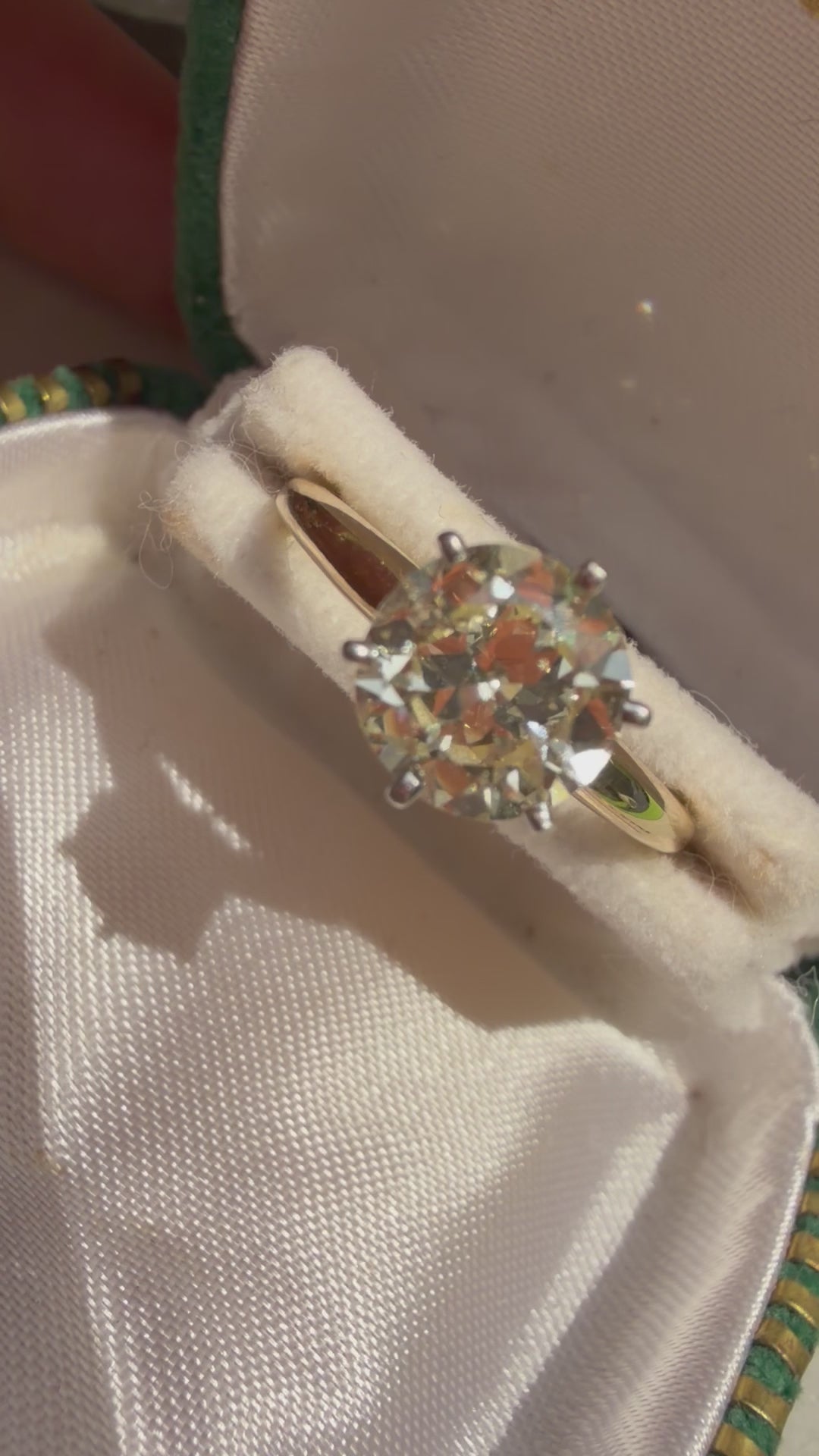 1.52ct Old European Cut Diamond Solitaire
