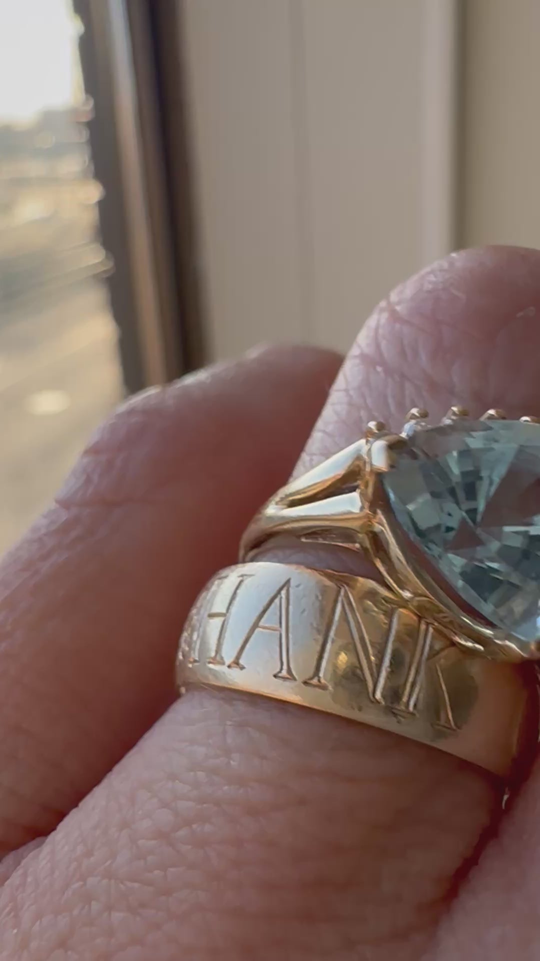 sky blue topaz and diamond ring