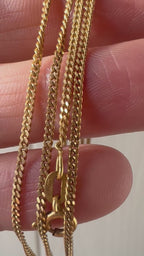 18k 24” curb chain