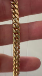 24.25" solid puffy curb chain