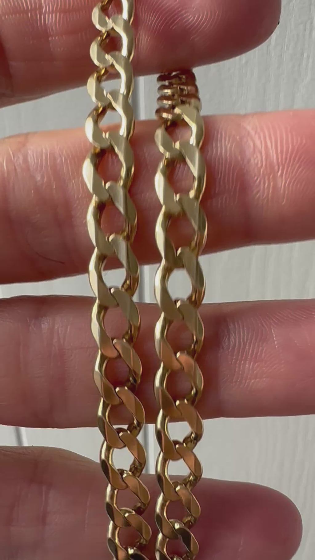 26” curb link chain